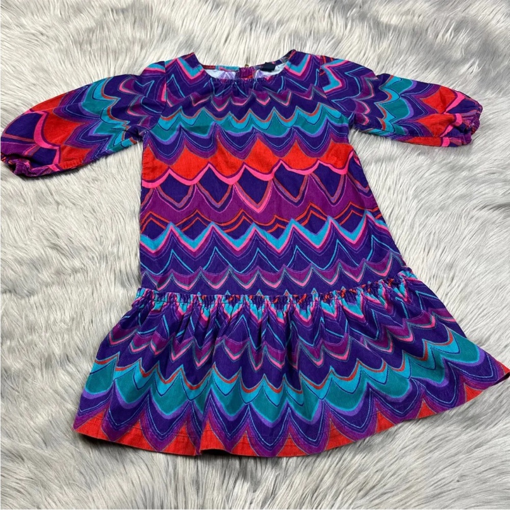 Baby Gap Toddler 4 Multicolored Corduroy Dress